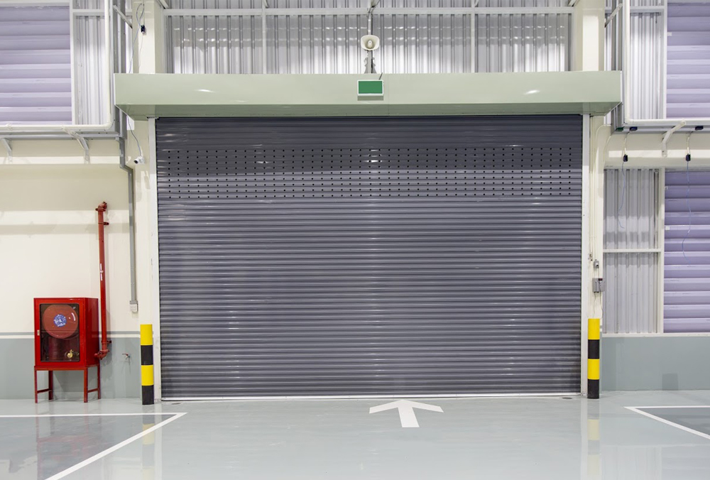 rolling shutter door