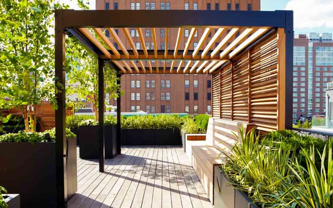 Pergola Roof Installation